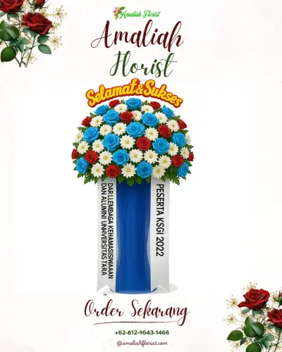 Standing Flower di Loktabat Utara